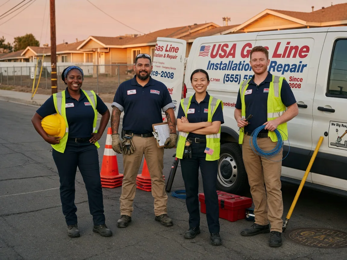 Gas Line Installation company in Sargents, CO